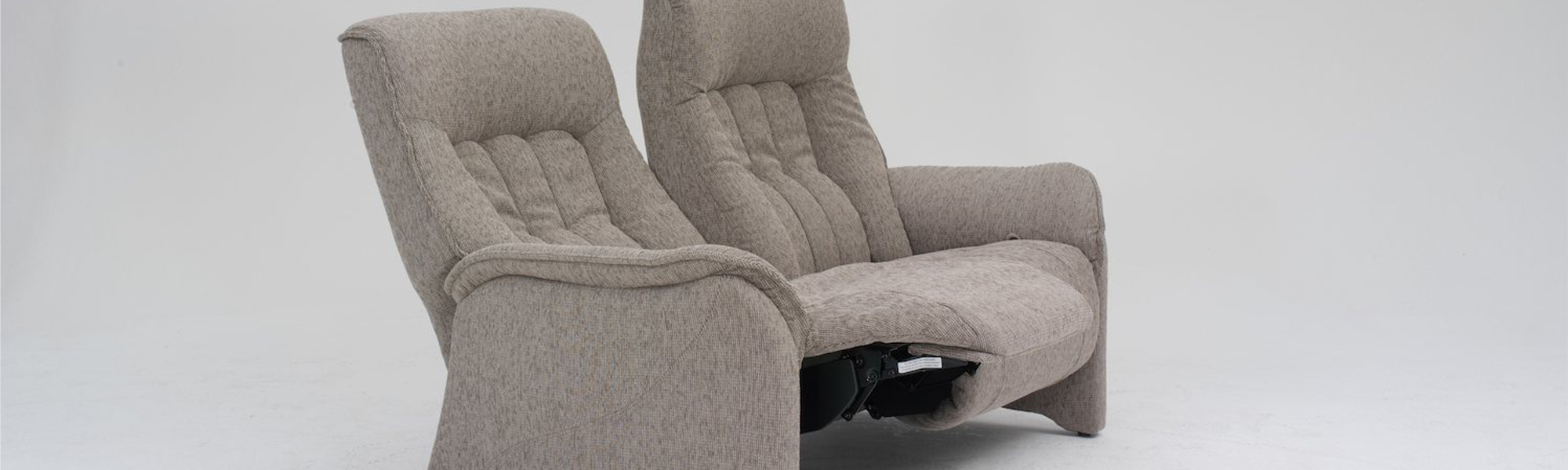 Fabric 2 Seater Manual Recliner Sofas