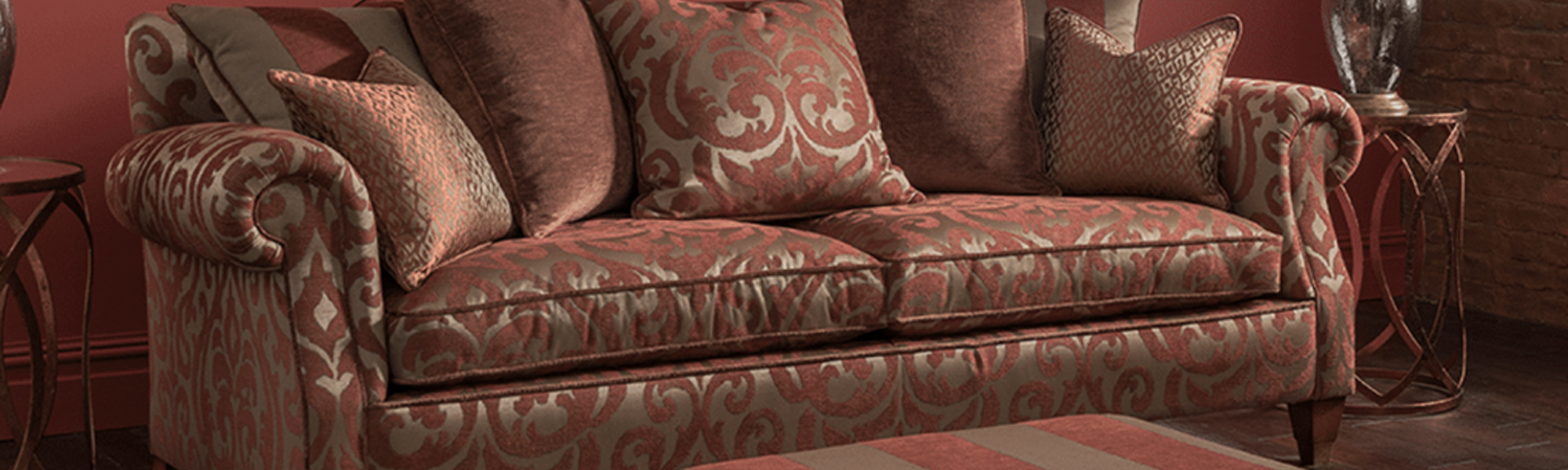 Fabric 4 Seater Sofas