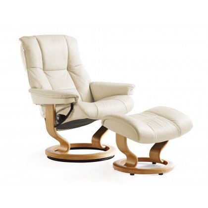 Stressless Mayfair Large Classic Recliner with Stool SPECIAL OFFER