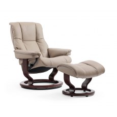 Stressless Mayfair Medium Recliner with Stool