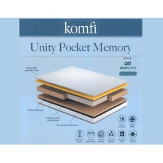 komfi Unity Pocket Memory 1000 Mattress.