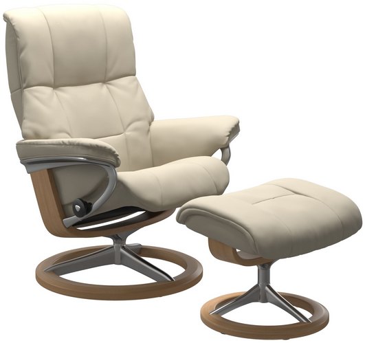 Stressless Stressless Mayfair Small Recliner with Stool (Signature Base) SPECIAL OFFER