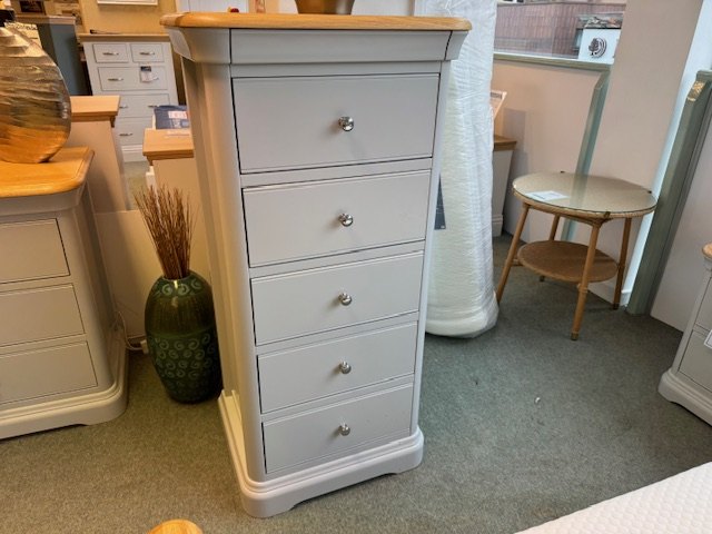 TCH Furniture TCH Cromwell 5 Drawer Tall Narrow Chest.