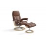 Stressless Stressless Consul Medium Recliner with Stool