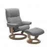 Stressless Stressless Mayfair Large Classic Recliner with Stool SPECIAL OFFER