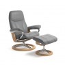 Stressless Stressless Consul Small Signature Base Recliner with Stool SPECIAL OFFER