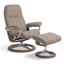 Stressless Stressless Consul Small Signature Base Recliner with Stool SPECIAL OFFER