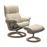 Stressless Stressless Mayfair Small Recliner with Stool (Signature Base) SPECIAL OFFER