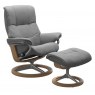 Stressless Stressless Mayfair Small Recliner with Stool (Signature Base) SPECIAL OFFER