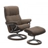 Stressless Stressless Mayfair Small Recliner with Stool (Signature Base) SPECIAL OFFER